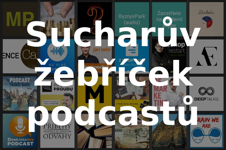 Sucharův žebříček českých podcastů – KOUD.cz
